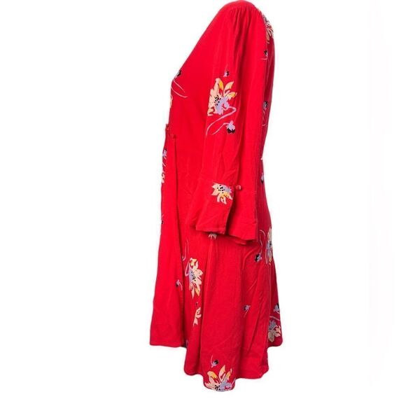 Free People Women’s Wrap Dress (M) - Picture 3 of 5